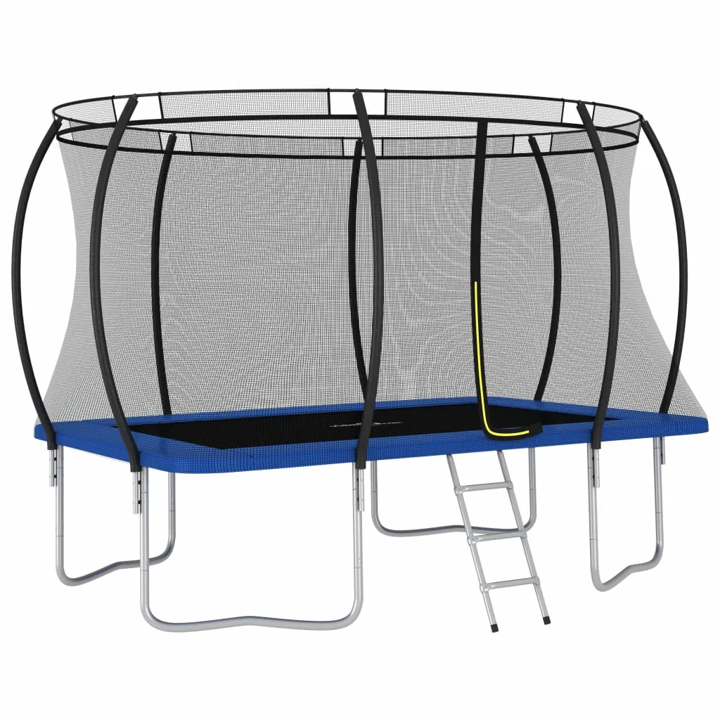 |NEW 2022| Universell Trampolin-Set Rechteckig 335×244×90 cm 150 kg ,mit modernes Stil,in Zuhause von Deutschland [Kompakt und Zeitlos]"NEU MALL II"